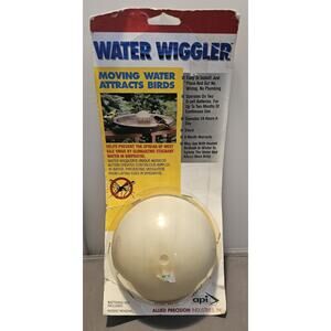 NOS API 4WW - Water Wiggler - Agitator for Bird Bath - Moving Attraction